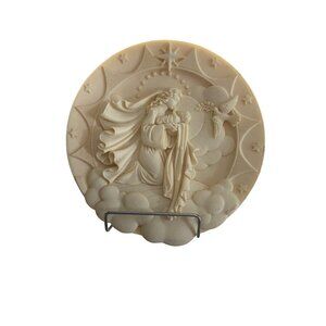 1996 Roman Prince of Peace Millennium Plate FARO Lucchesi Nativity Decor